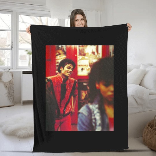 MICHAEL JACKSON THRILLER Fleece Blankets vintage rap Fleece Blankets astroworld