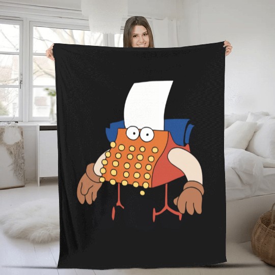 Sesame Street Typewriter Guy Fleece Blankets
