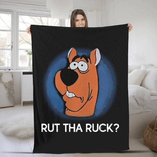 Scooby-Doo Rut Tha Ruck Cute Fleece Blankets