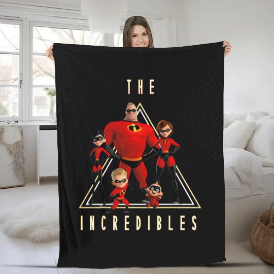 Discover Disney Pixar Incredibles Classic Family Shot Graphic Fleece Blankets