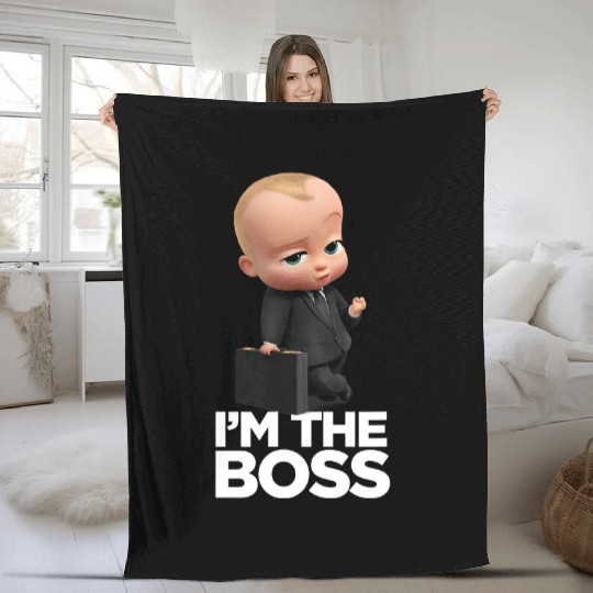 Discover The Boss Baby Im The Boss Fleece Blankets Fleece Blankets