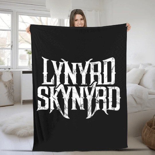 Lynyrd Skynyrd Fleece Blankets, Rock N Roll Fleece Blankets, Music Fleece Blankets, Rock Band Fleece Blankets, Gift for Women, Men