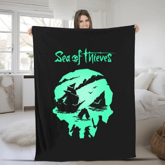 Sea of Thieves logo HD - Sea Of Thieves - Fleece Blankets