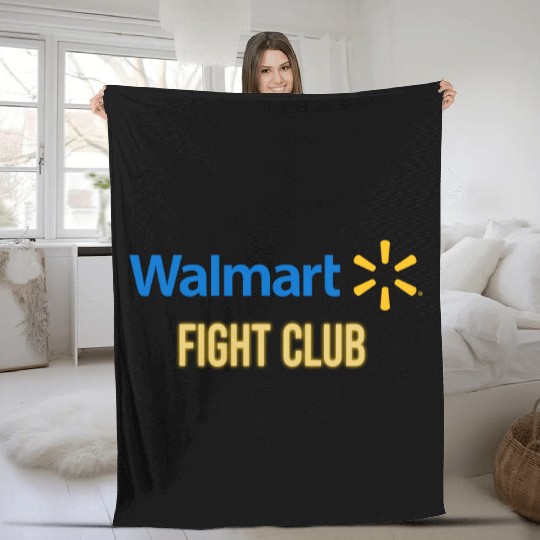Discover Walmart Fight Club Unisex Fleece Blankets | Cotton Short Sleeve Fleece Blankets | Soft and Comfortable | Hyperhidrosis Fleece Blankets
