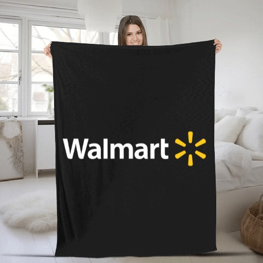 Walmart Logo Active Fleece Blankets