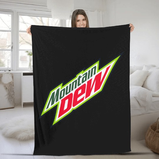 Mountain Dew Unisex Fleece Blankets