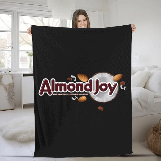 Candy Bar Couple Halloween Fleece Blankets, Almond Joy And Mounds Halloween Costume, His And Her Candy Halloween Matching Fleece Blankets, Family Halloween Trip