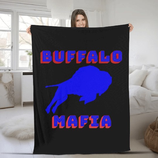 Bills Mafia Makes A Great For Buffalo Sports Fan Fleece Blankets
