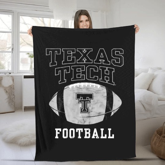 Texas Tech University  Football Ball Fleece Blankets