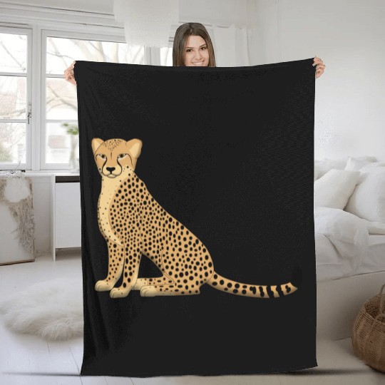 Cheetah Fleece Blankets