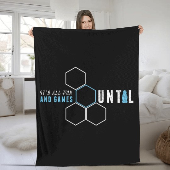 Settlers of Catan Fleece Blankets