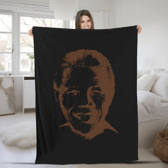 Nelson Mandela Fleece Blankets