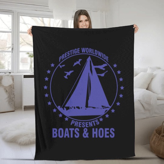 boating, boat, boat captain, boats and hoes, boats Fleece Blankets