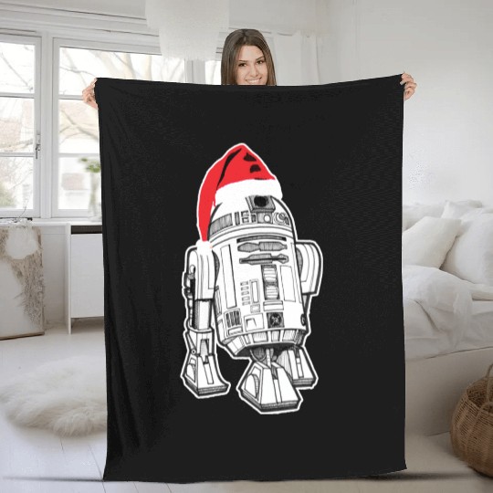 R2D2-Chrstmas Fleece Blankets