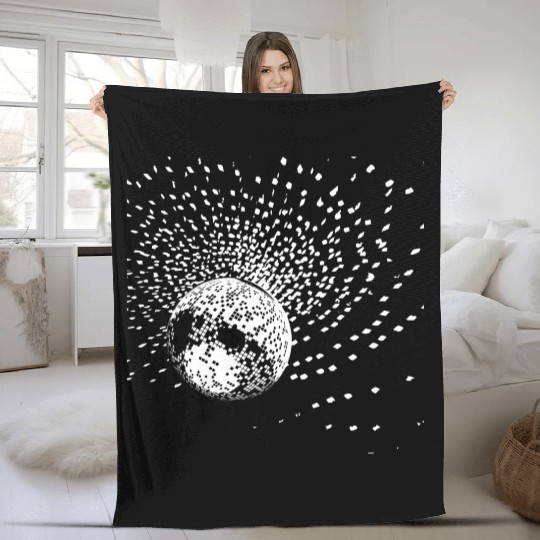 Disco ball Fleece Blankets