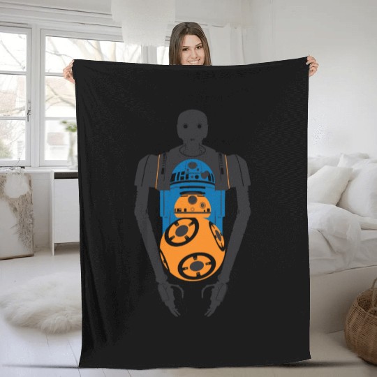 Star Wars Rogue One The Droids You're Looking For Fleece Blankets