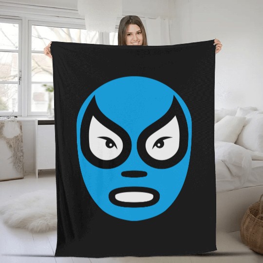 Sport vectorstock 1978393 Wrestling Maske 015 Fleece Blankets