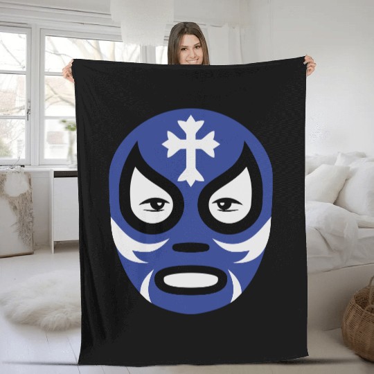 Sport vectorstock 1978393 Wrestling Maske 016 Fleece Blankets