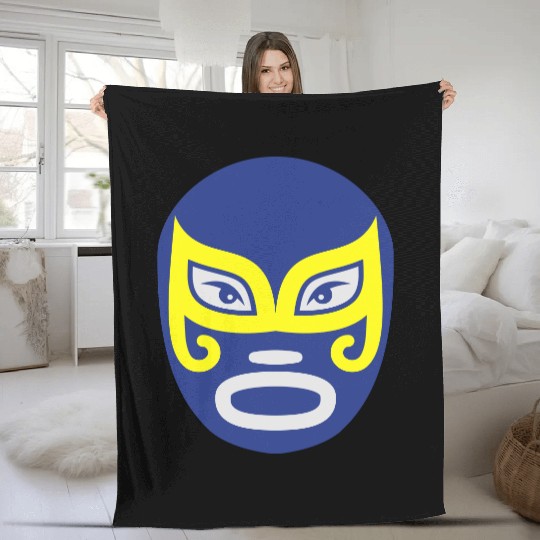 Sport vectorstock 1978393 Wrestling Maske 011 Fleece Blankets
