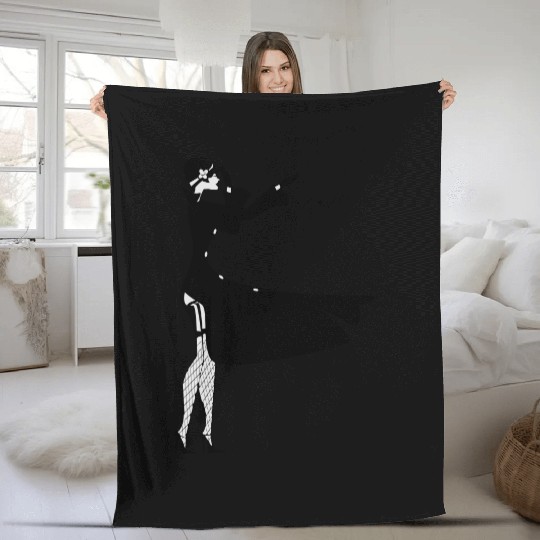Sexy Woman Fleece Blankets
