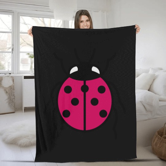 Ladybug Fleece Blankets