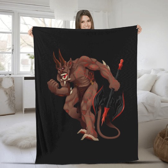 Devil Fleece Blankets
