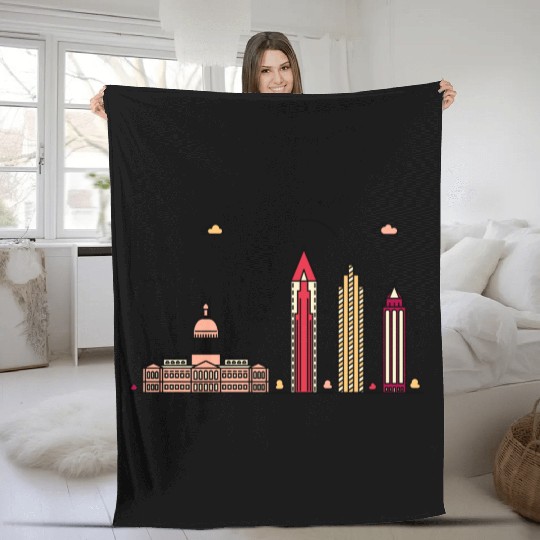 Atlanta Fleece Blankets