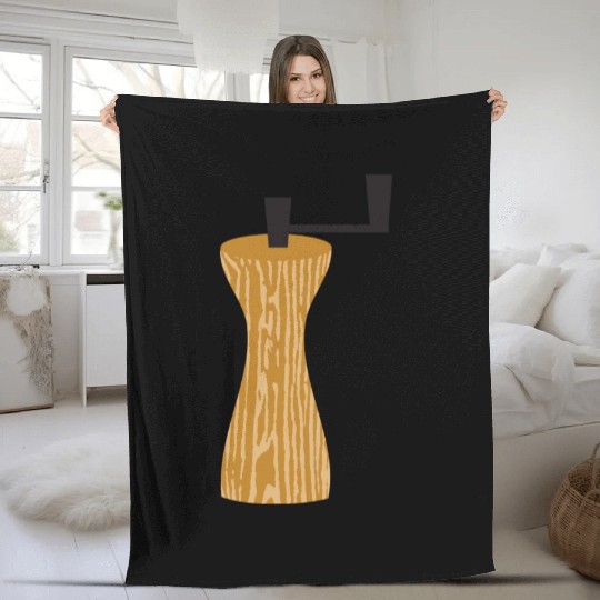 pepper grinder Fleece Blankets