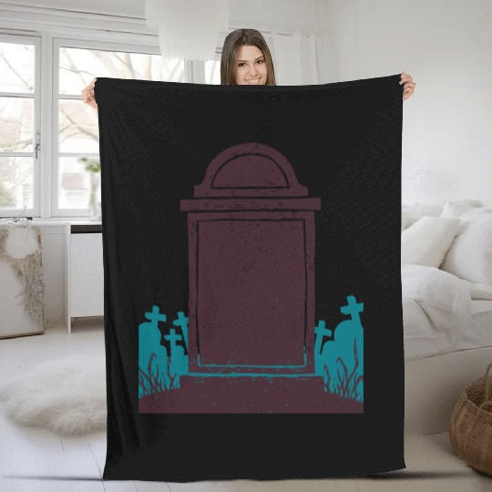 Graveyard Fleece Blankets