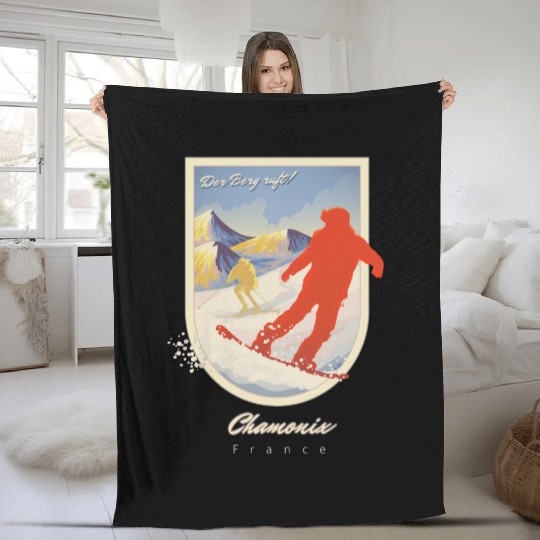 France Fleece Blankets