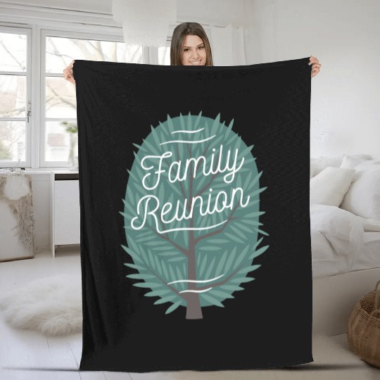Family Reunion Fleece Blankets