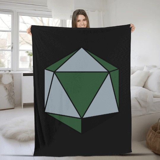 platonic solid Fleece Blankets