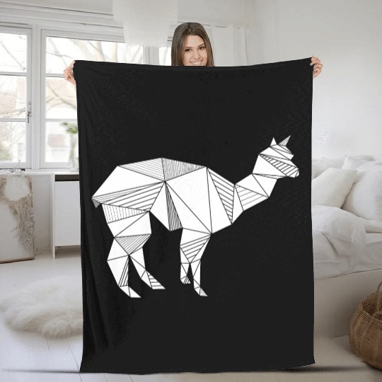 Lama Fleece Blankets