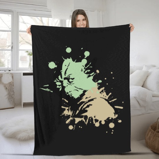 Green Jedi Fleece Blankets