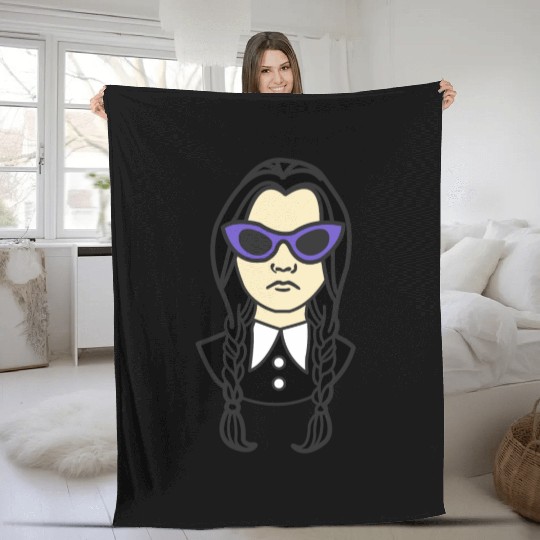 It's Wednesday Fleece Blankets