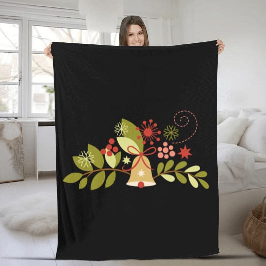Christmas Decoration Fleece Blankets