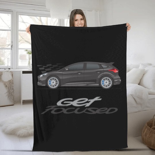16FocusRSBlackSide Fleece Blankets
