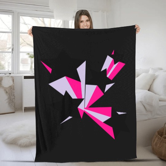 Stars 3d Fleece Blankets