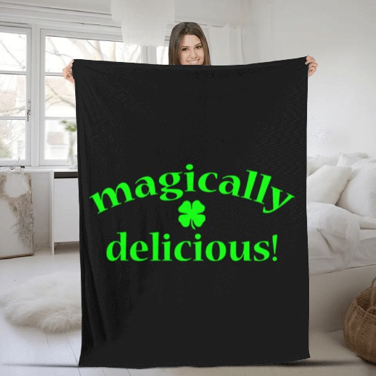magically delicious Irish Fleece Blankets
