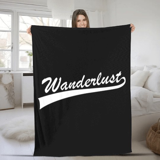Wanderlust - Mountain Fleece Blankets