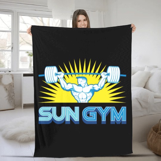 Sun Gym Fleece Blankets
