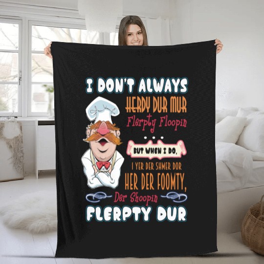 swedish chef amazing! Fleece Blankets