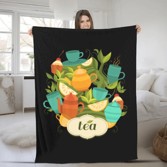 Tea Fleece Blankets