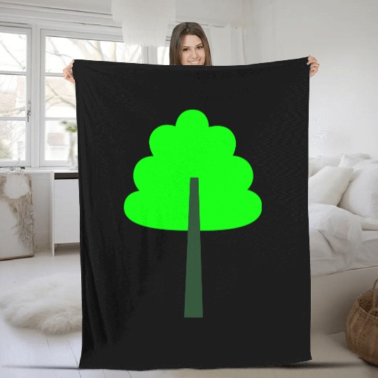 Tree Fleece Blankets