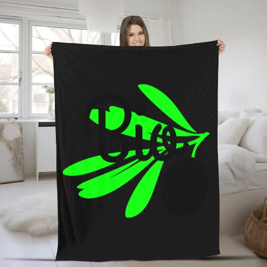 Bio olive branch Fleece Blankets