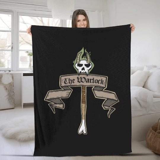 The Warlock Fleece Blankets