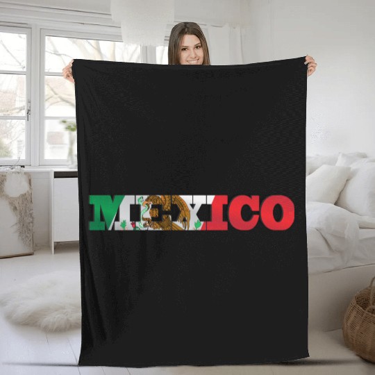 Mexico Fleece Blankets