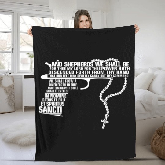 The Boondock Saints - And Shepherds we shall be Fleece Blankets