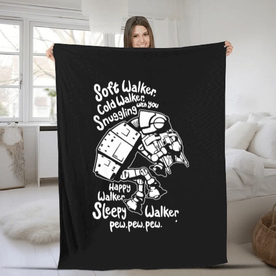 Star wars - Soft walker cold walker Fleece Blankets for