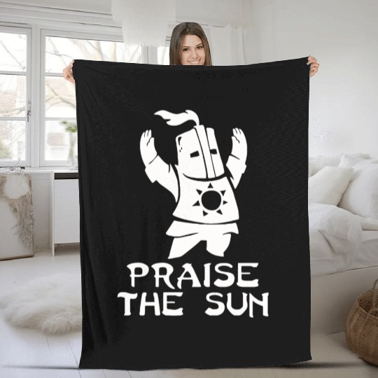 PRAISE THE SUN Fleece Blankets